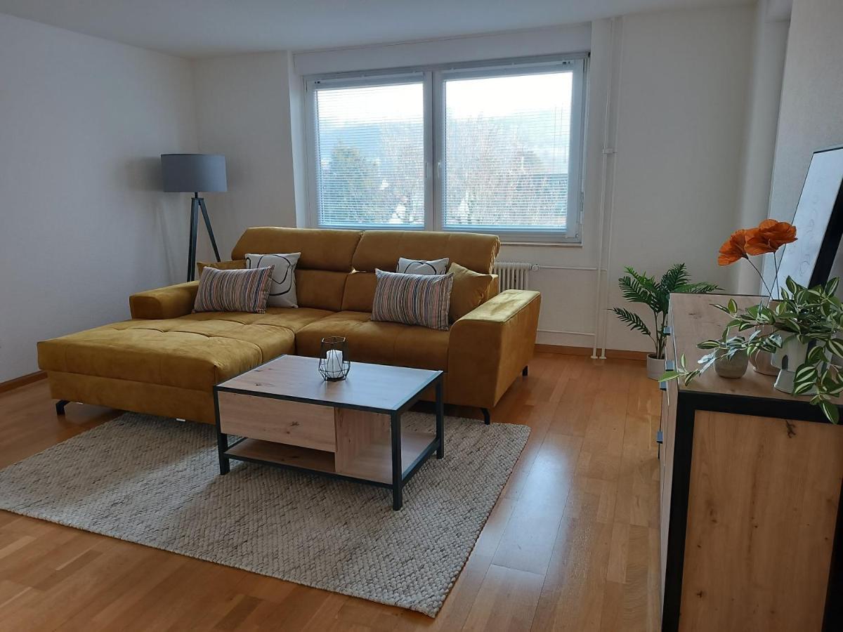 Apartment "Waldblick" - 77 Qm, 2 Schlafzimmer, Direkte S-Bahnverbindung Nach Basel, Schweiz Maulburg Eksteriør billede
